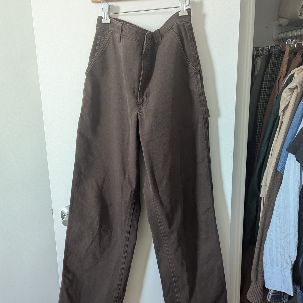 TNA Dark Brown Cargo Pants